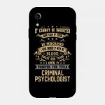 Criminal Psychologist T Shirt - Forever The Title Gift Item Tee