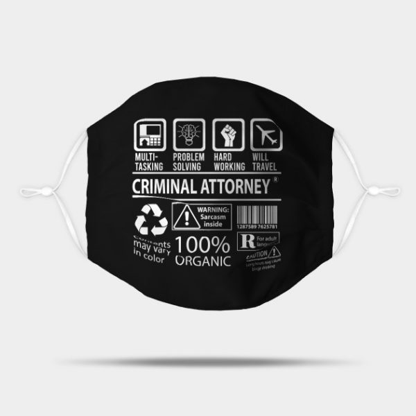 Criminal Attorney T Shirt - MultiTasking Certified Job Gift Item Tee