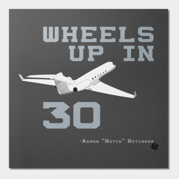 Wheels Up In 30. - Aaron Hotchner