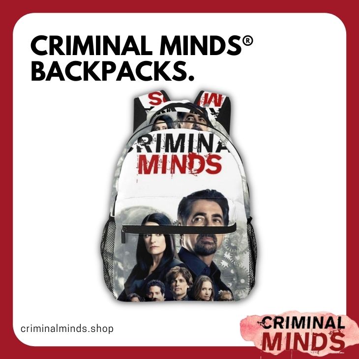 Criminal Minds Backpacks - Criminal Minds Shop