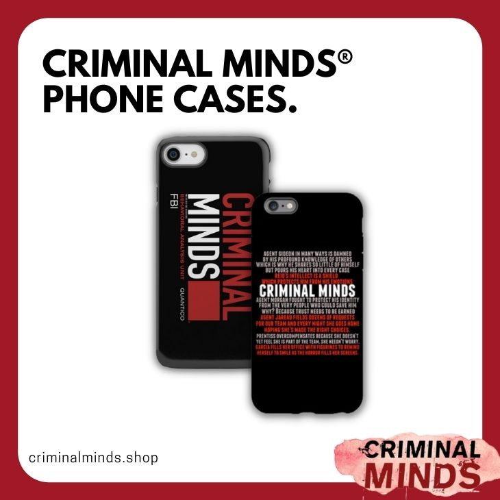 Criminal Minds Phone Cases - Criminal Minds Shop