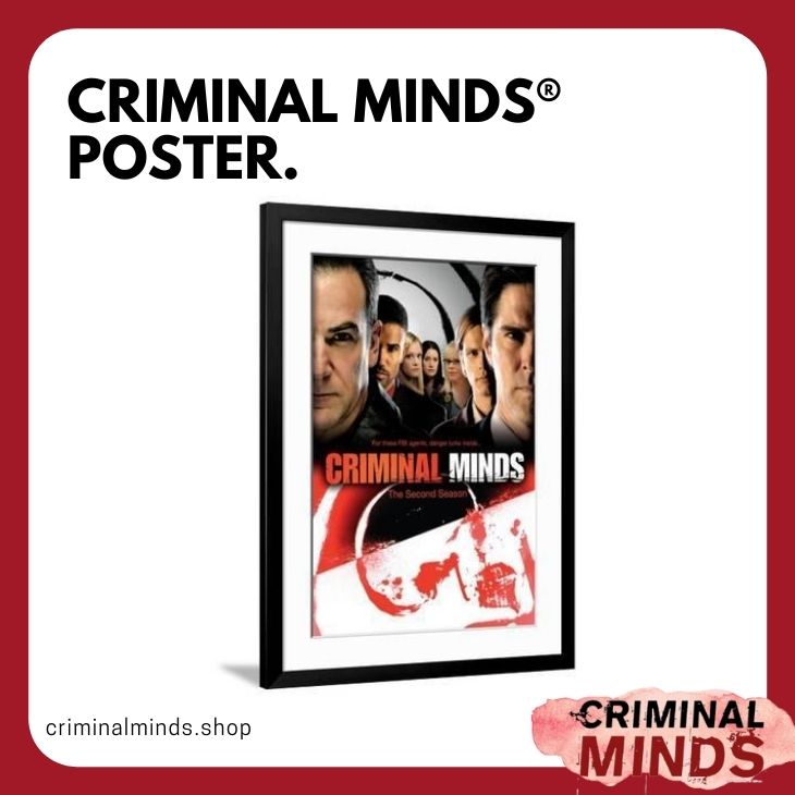 Criminal Minds Poster - Criminal Minds Shop